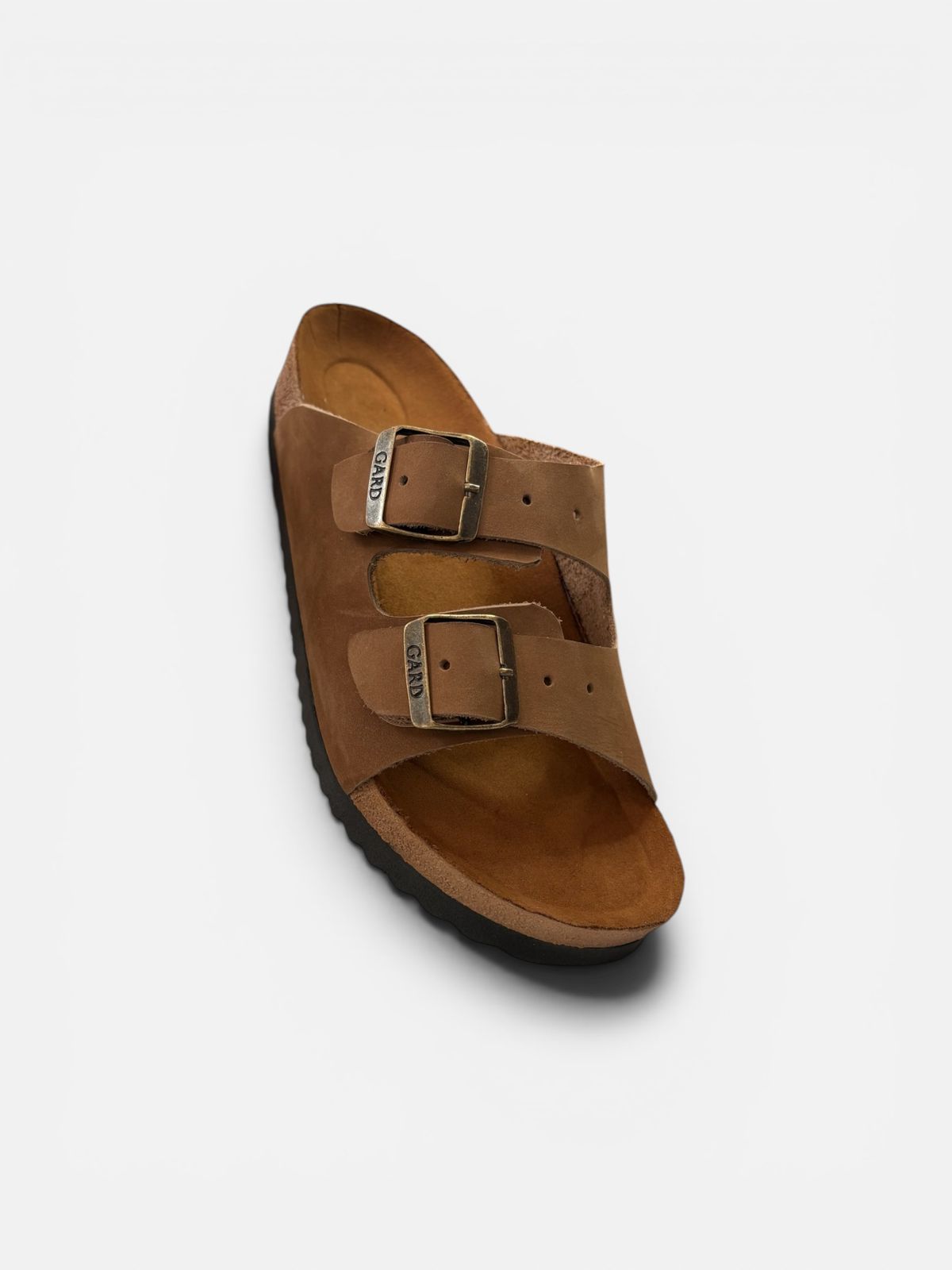 Sandalia 2 hebillas Miel