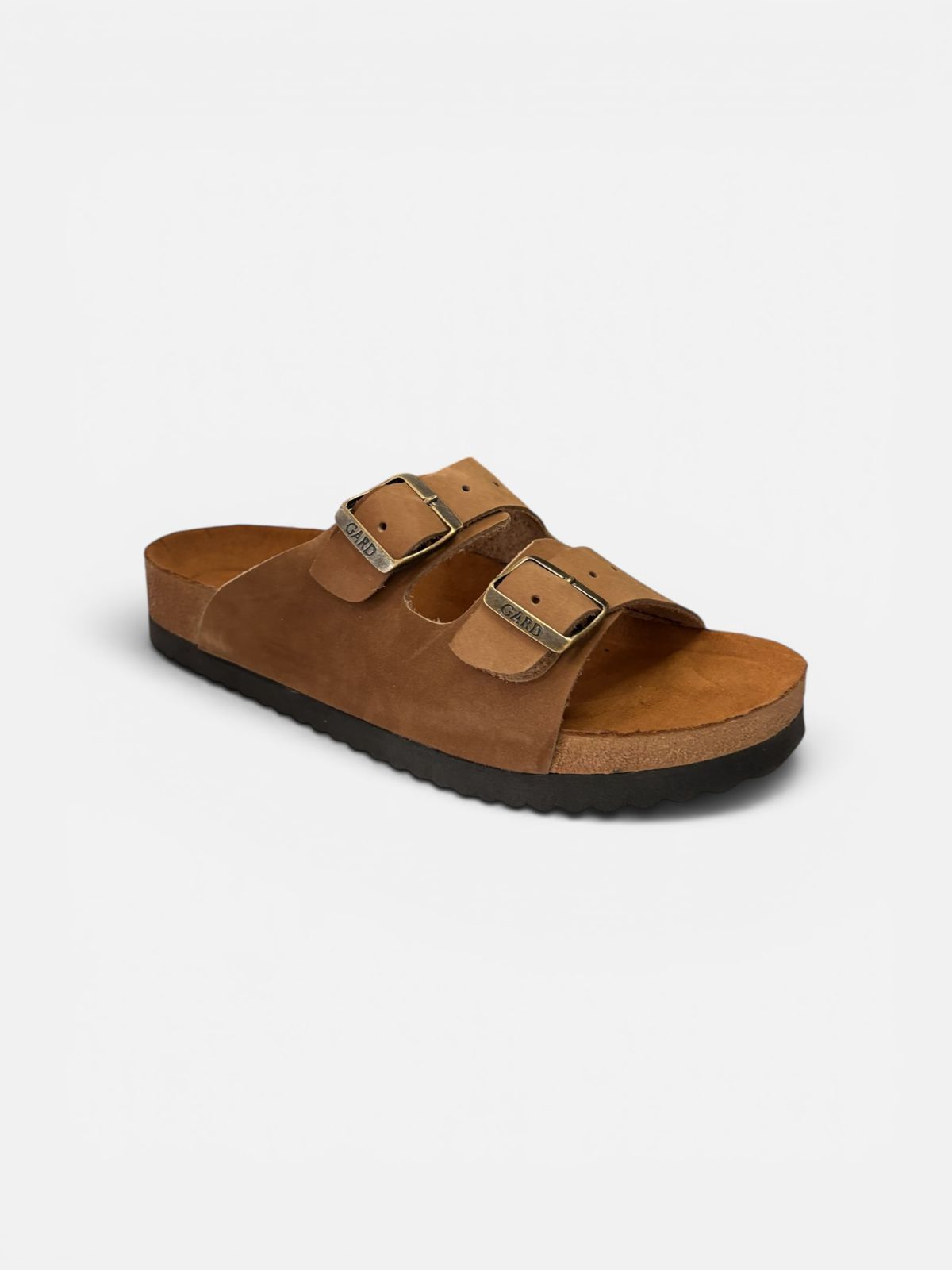 Sandalia 2 hebillas Miel